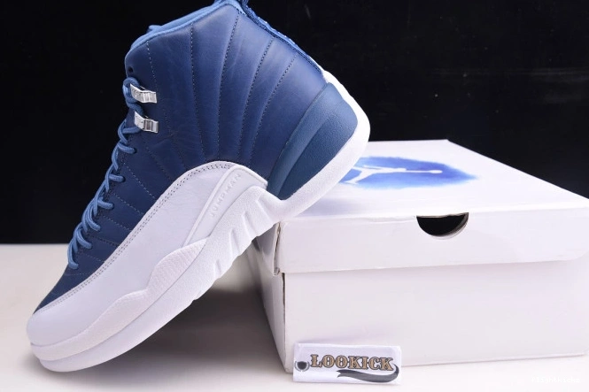 Air 130690-404 12 Retro Blue Jordan Stone 1015